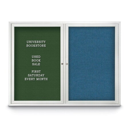 United Visual Products Corkboard, 36"x36", Pumice/Black UV403PLUS-BLACK-PUMICE